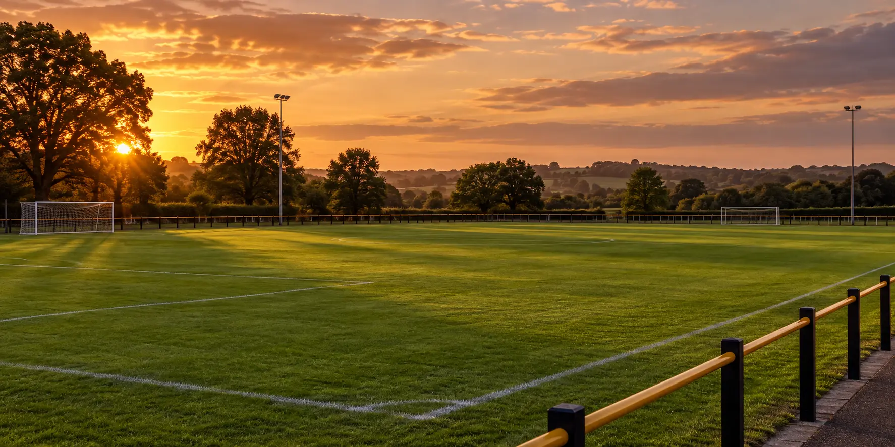 Athboy Celtic FC football at Athboy Community Park in County Meath